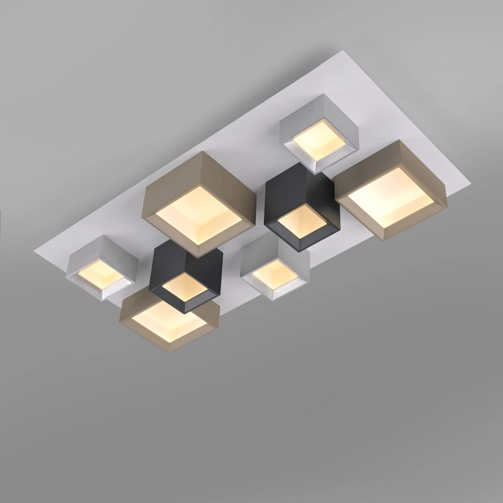 Led plafondlamp Pure Manhattan 8-lichts Paul Neuhaus 4012248396896