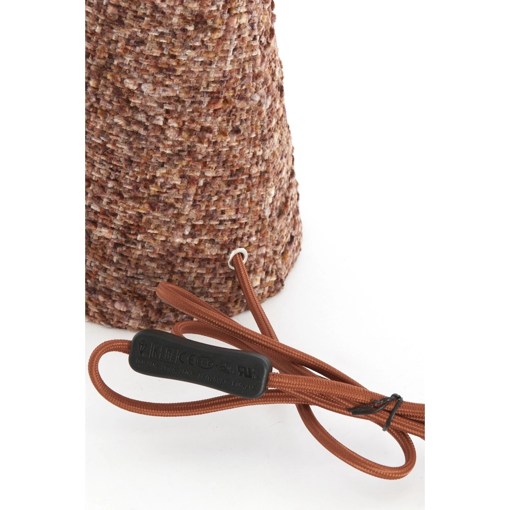 Boucle schemerlamp Micky 58cm - bordeaux Light & Living 8717807834197