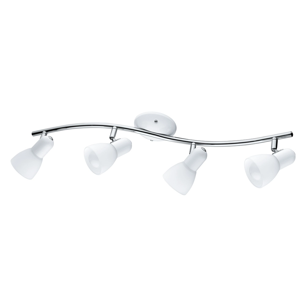 Plafondlamp Dakar 6 chroom 4-lichts