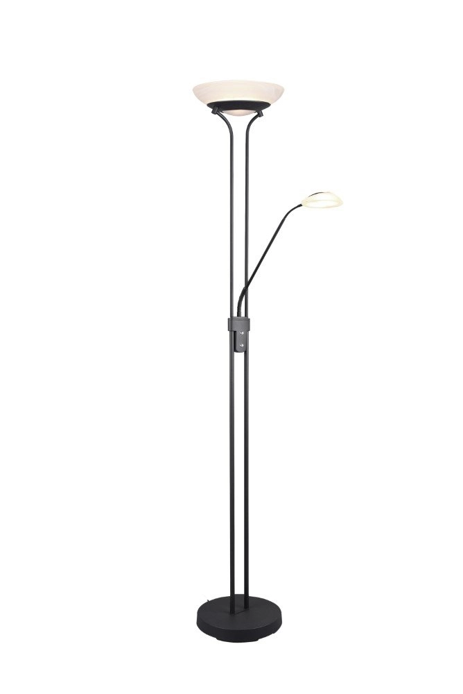 Zwarte leeslamp Orson