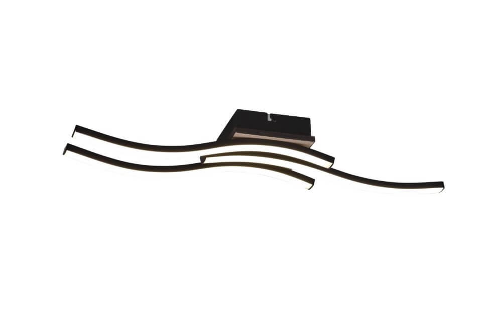 Plafonlamp Route rechthoekig Trio 4017807561135