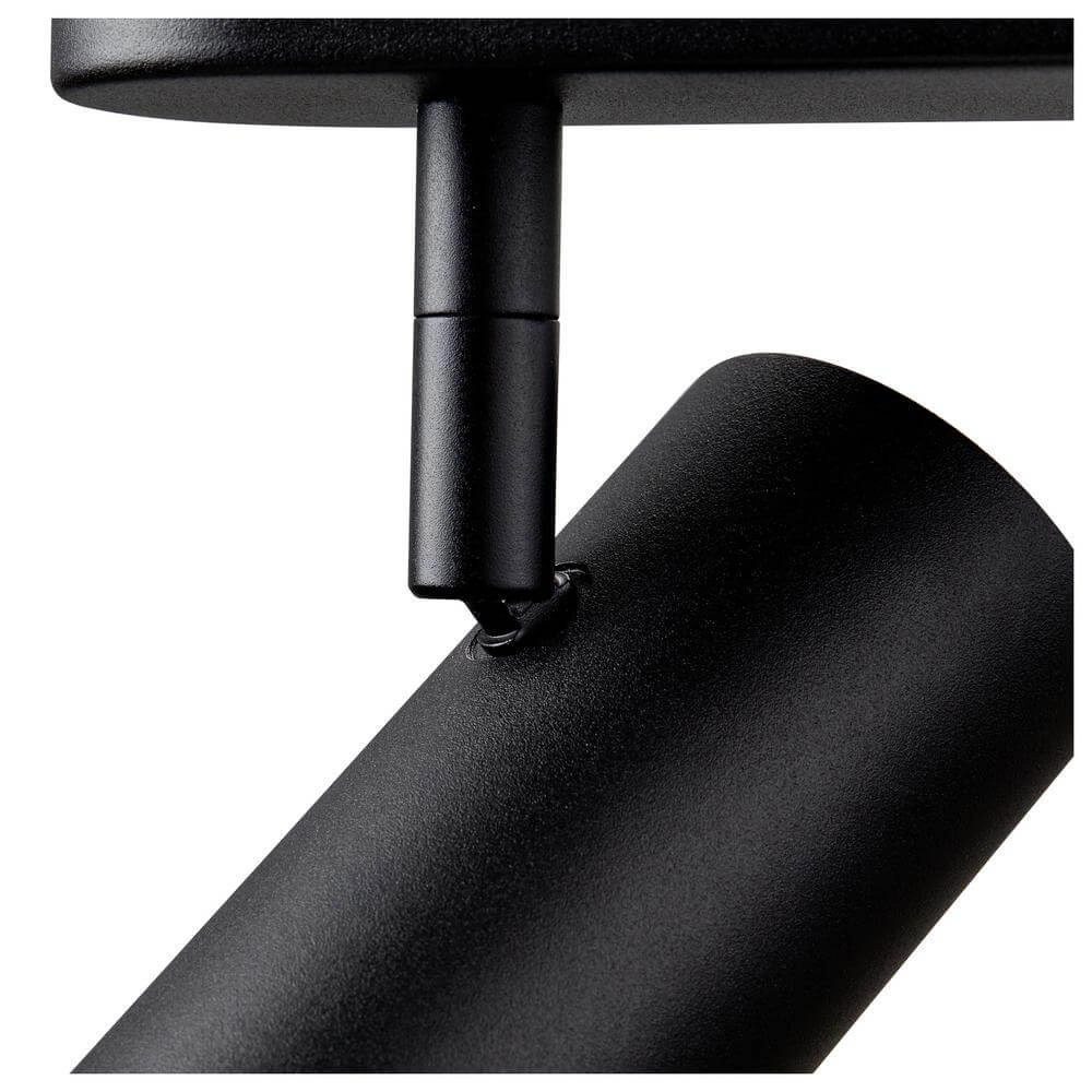 Opbouwspot Noblo zwart 3-lichts instelbaar SLV 4024163300421