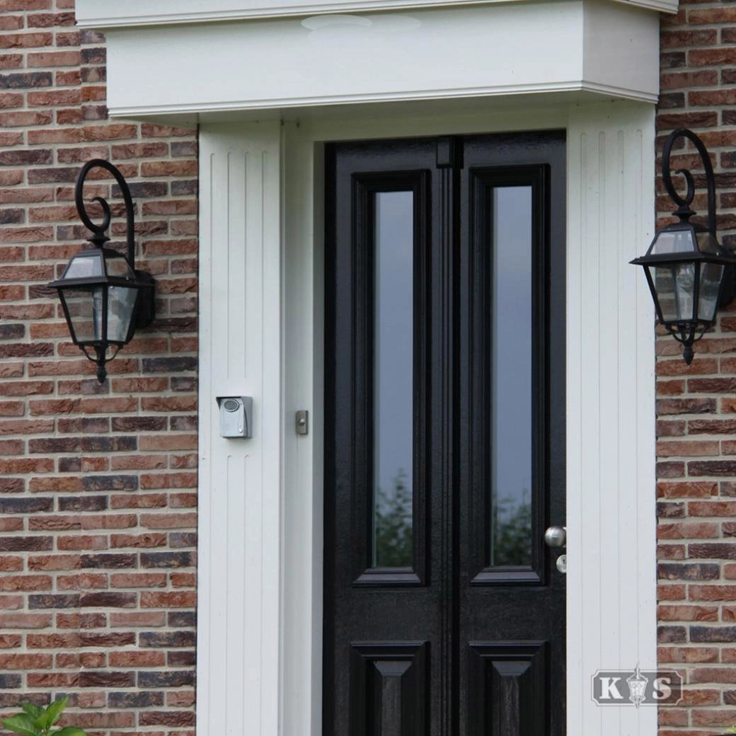 Landelijke buitenlamp Amstelrade zwart KS verlichting 8714732723640