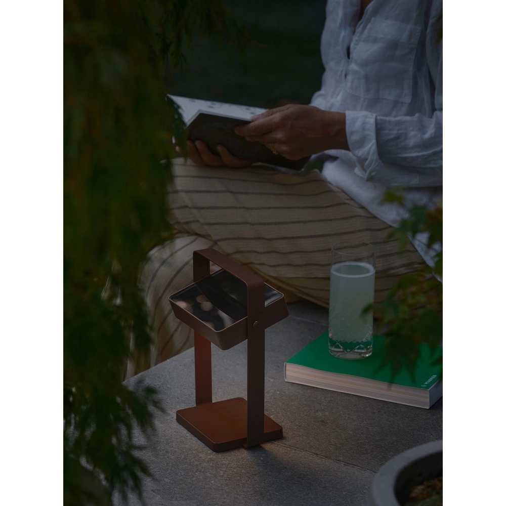 Roestbruine Saulio Solar  tafellamp Nordlux 5704924025617