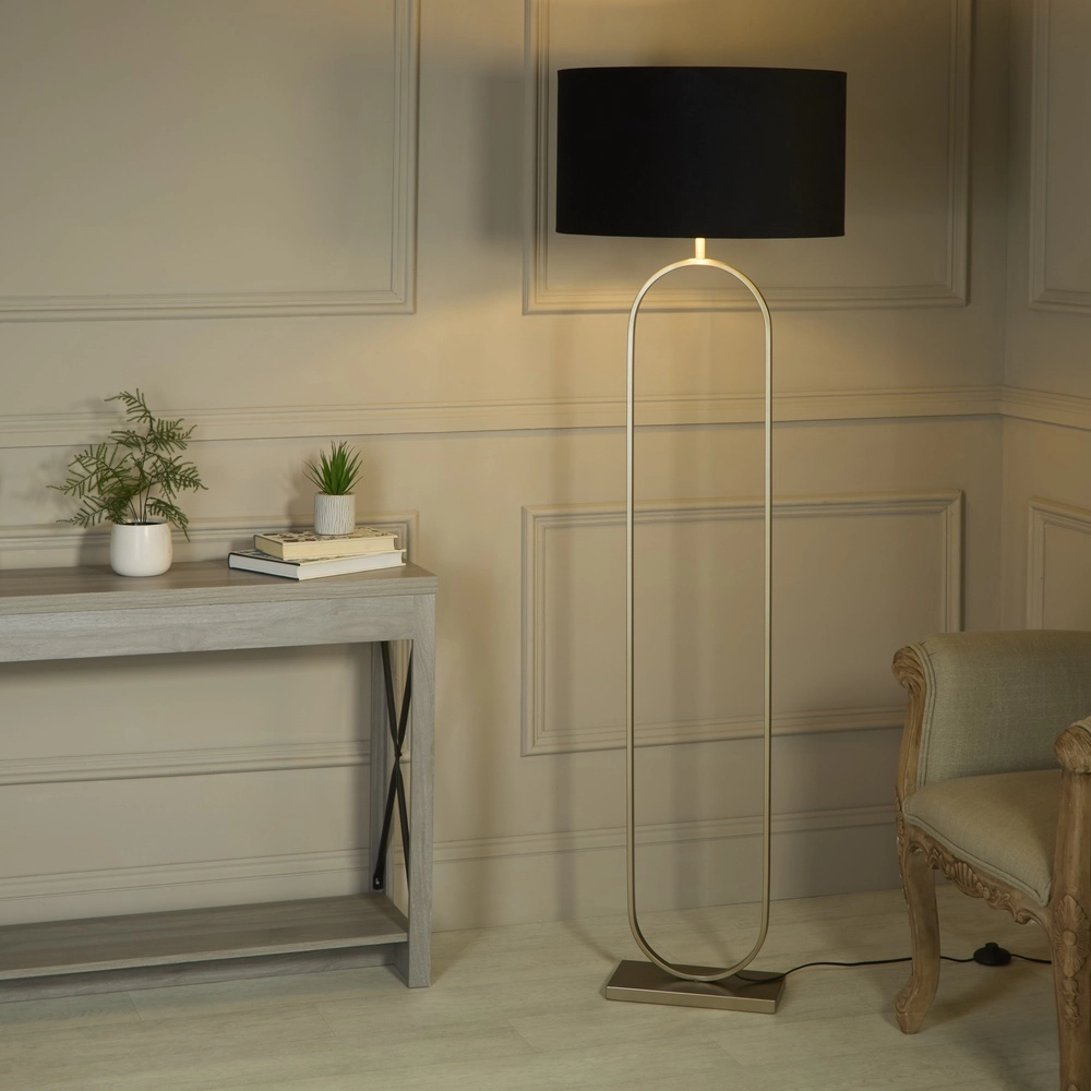 Vloerlamp Modish brons met bronse kap Searchlight 5053423307619