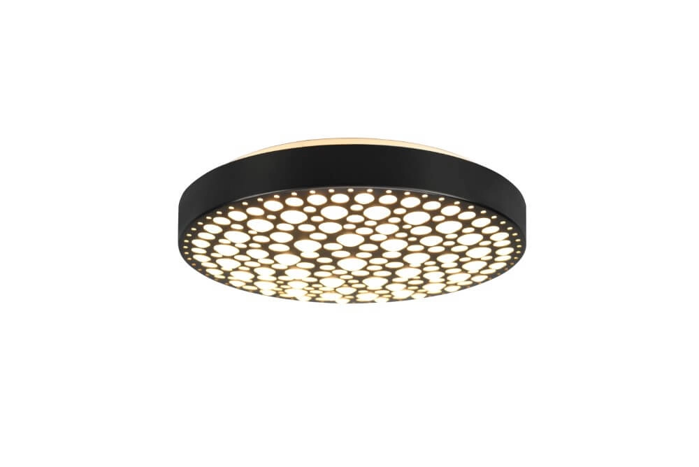 RGB led plafondlamp Chizu Ø 40cm - zwart