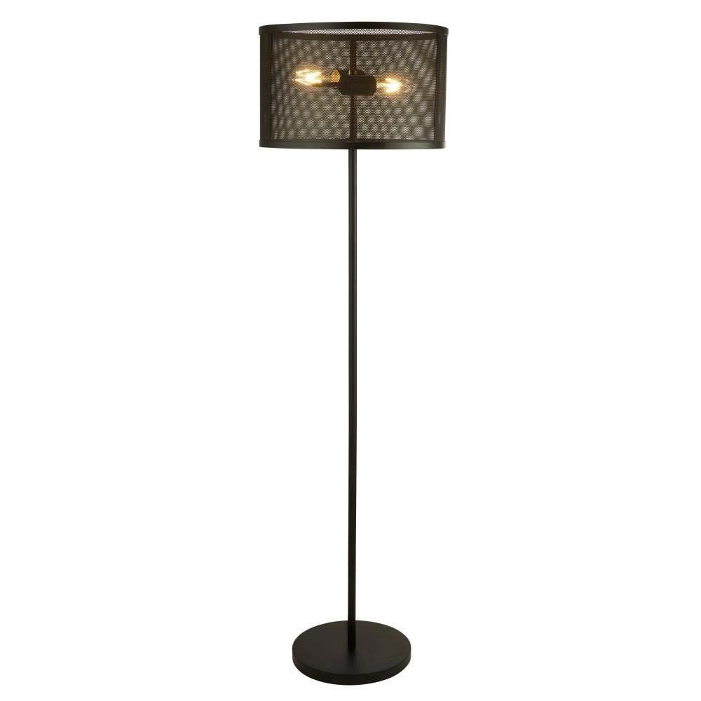 Zwarte vloerlamp Fishnet