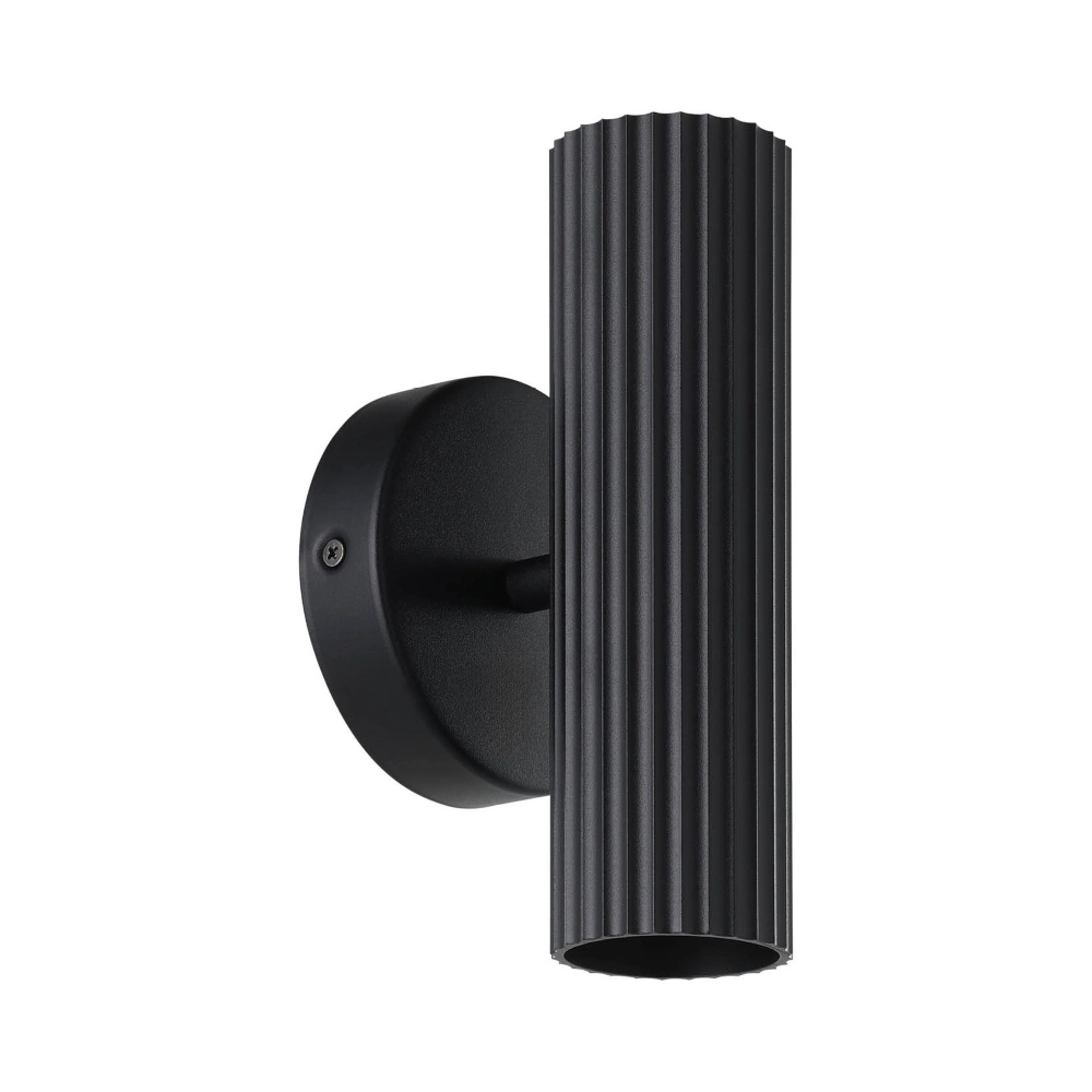Opbouwspot Portillo up & down zwart
