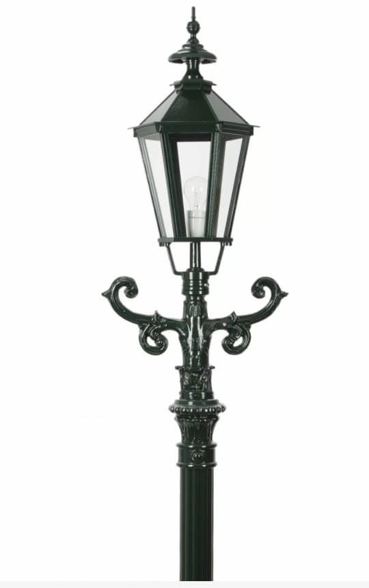 Oudhollandse lantaarn Siegburg zwart KS verlichting 8714732090902