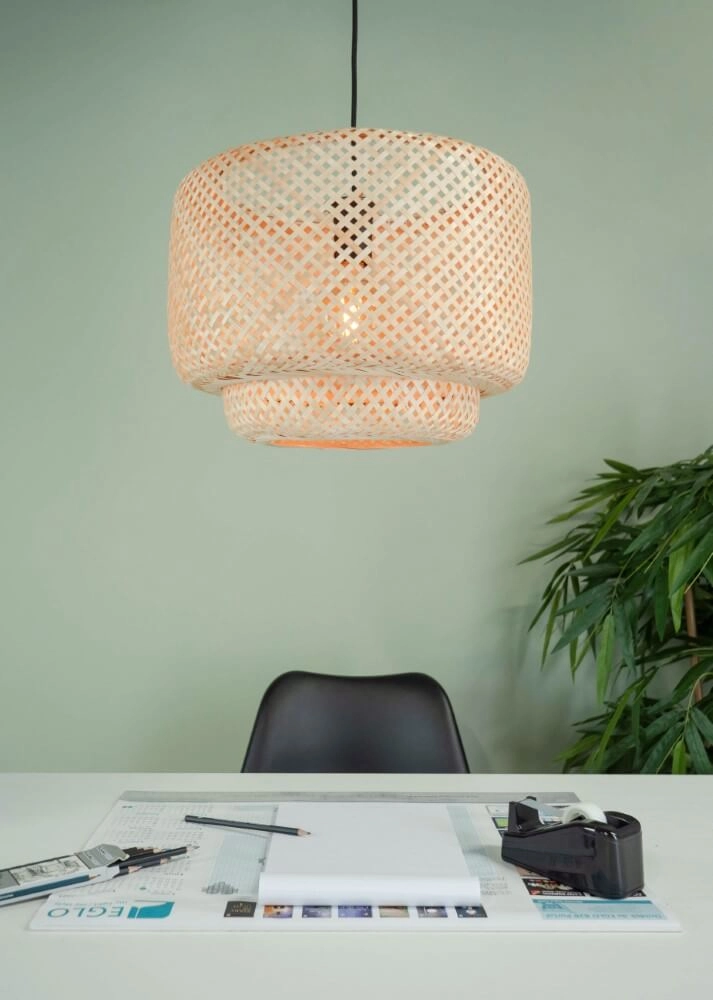 Hanglamp Hettonle met rotan kap Eglo 9002759438685