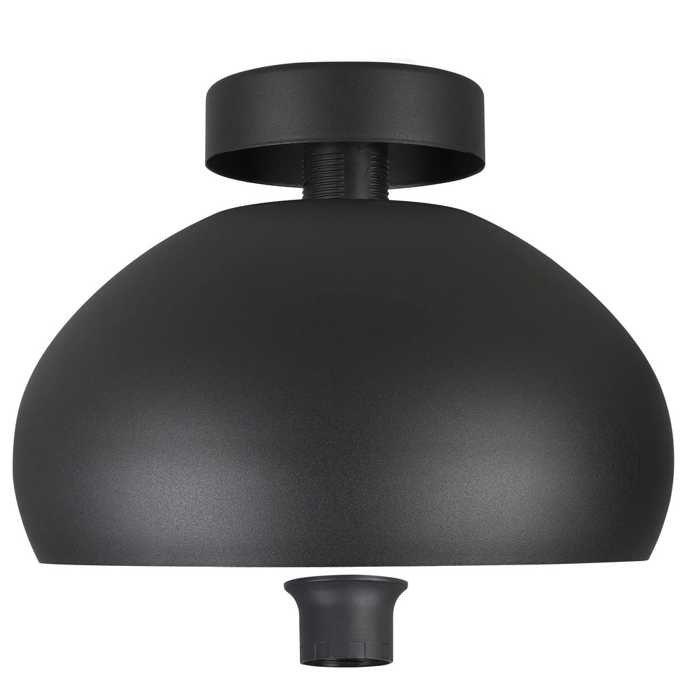Zwart met koper plafonnière Mogano 2 Ø 17,5cm Eglo 9008606244607