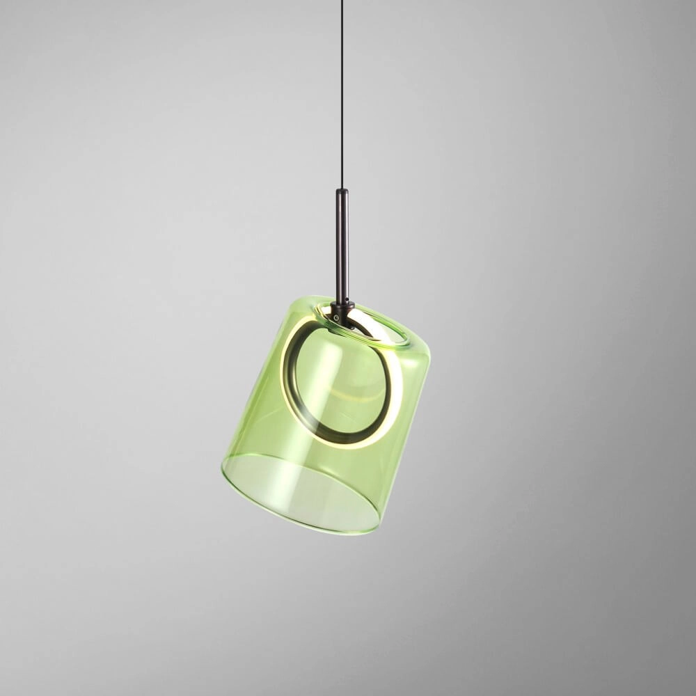 Hanglamp Zula groen Paul Neuhaus 4012248383605