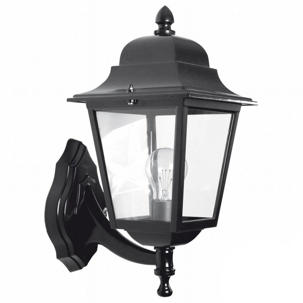 Klassieke buitenlamp Sorrento Up zwart KS verlichting 8714732516747