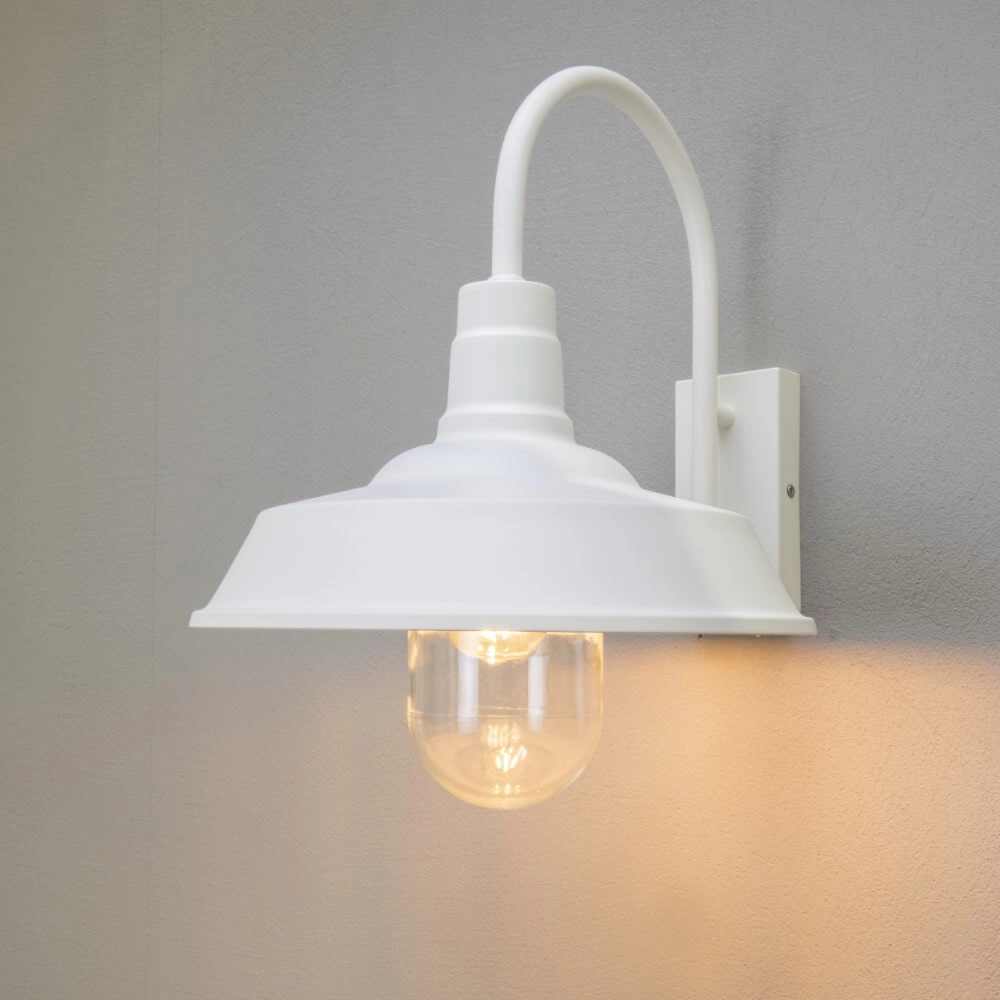Nostalgische wandlamp Trapani wit KonstSmide 7318307354256