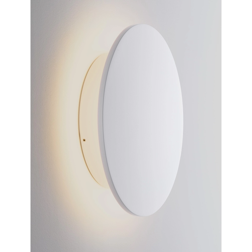 Ronde wandlamp Copper wit Ø 30cm