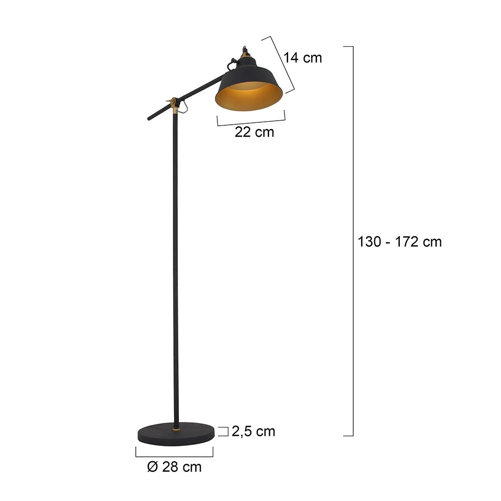Vloerlamp Mexlite Steinhauer 8712746114744