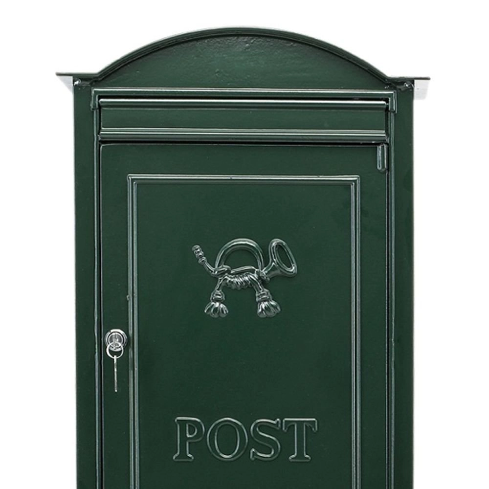 Brievenbus Postbox B20 Max Max op poot - zwart KS verlichting 8714732532501