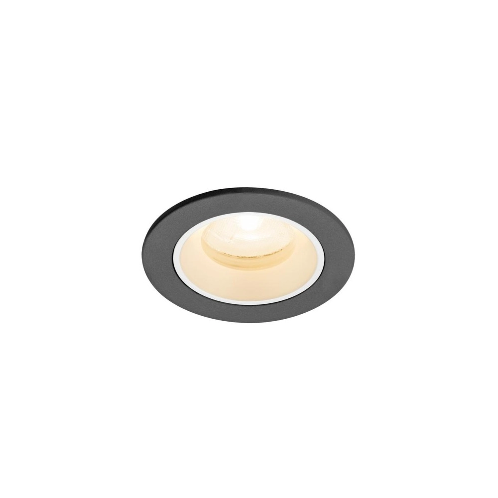 Inbouwspot Numinos XS zwart/wit 2700K - 20gr