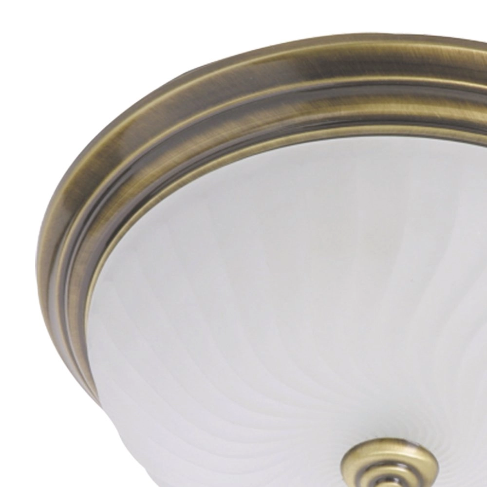 Lamp Ceiling and Wall of wandlamp bronsbruin 30cm Steinhauer 8712746023008