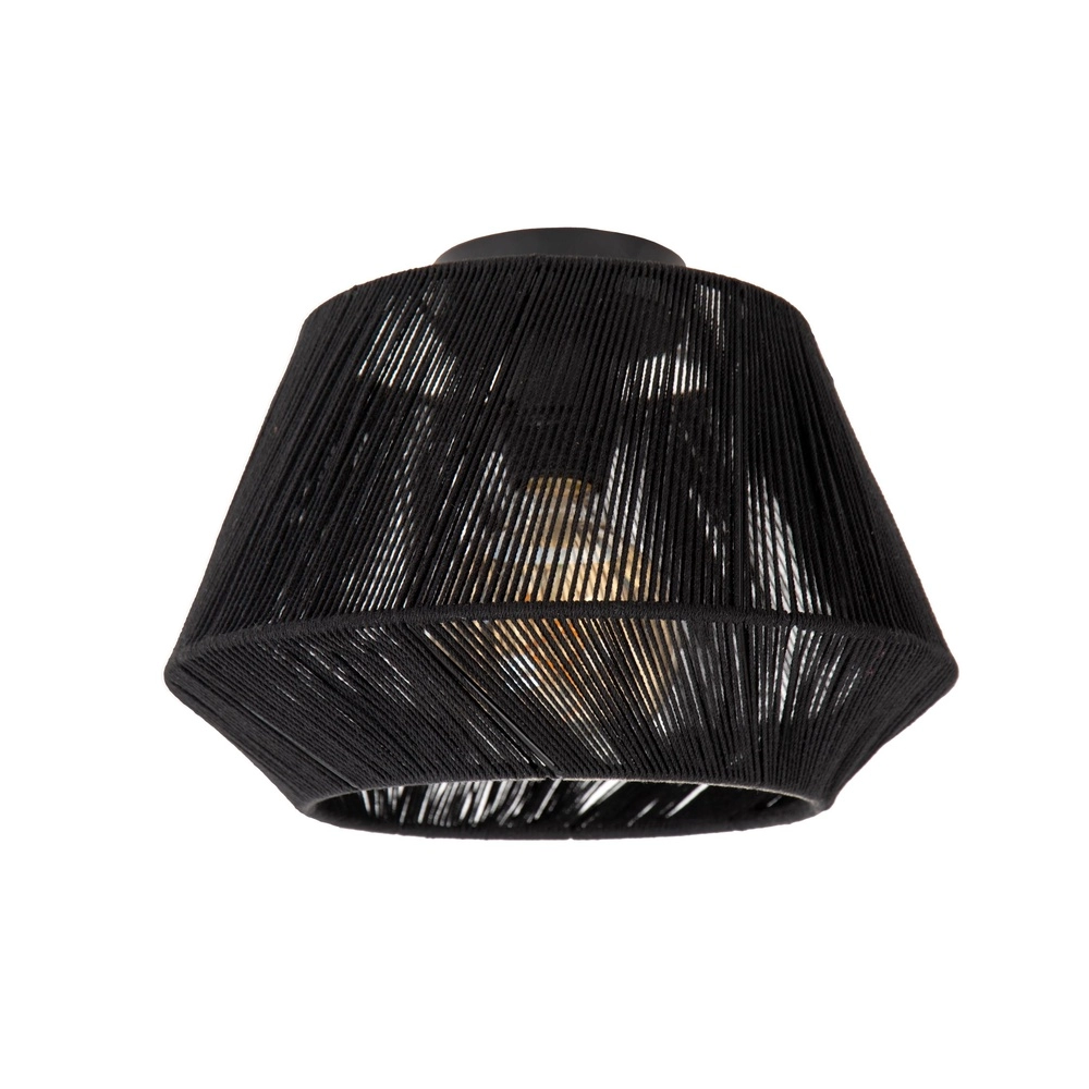 Plafondlamp Jessica Ø 30cm zwart
