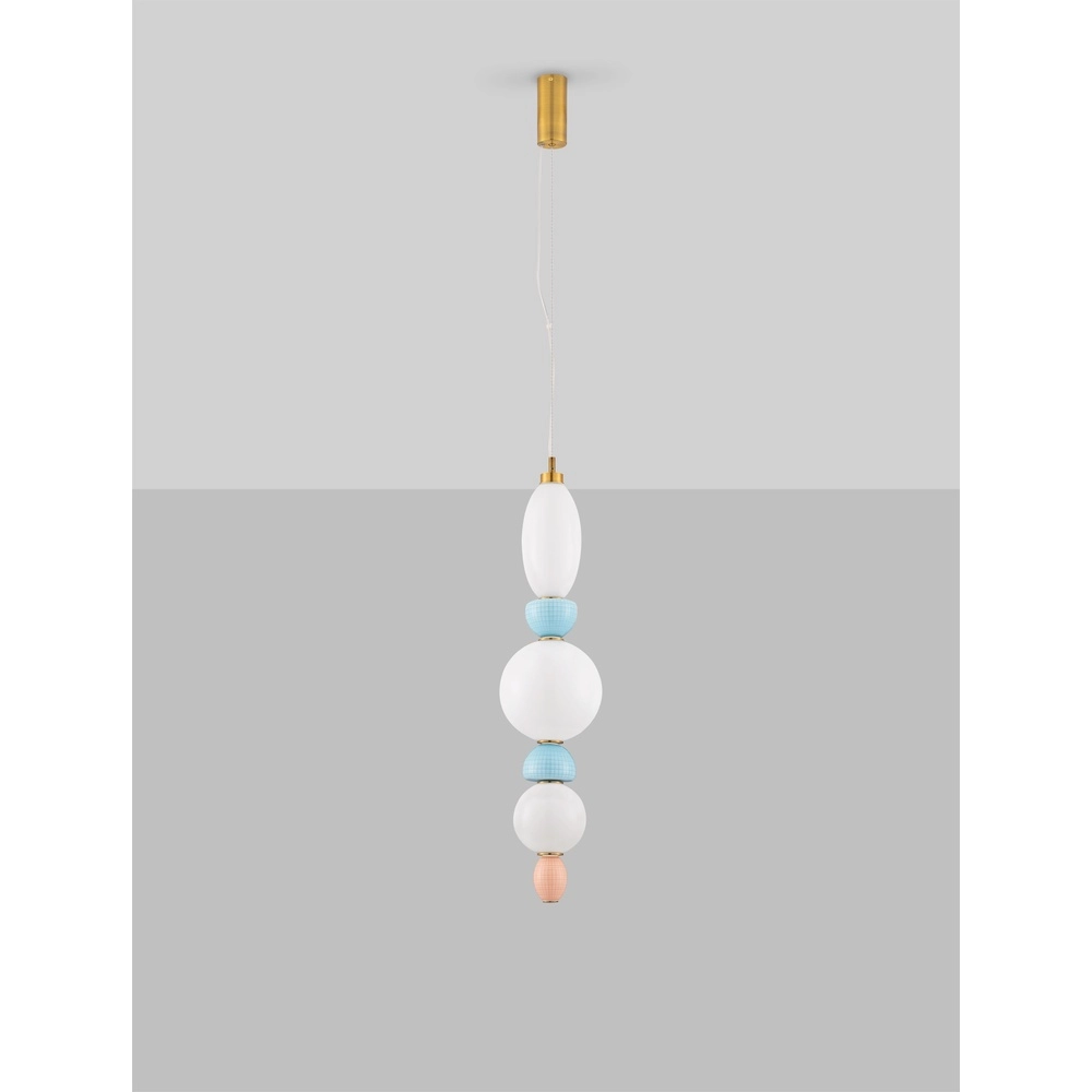 Hanglamp Obrie L gekleurd keramiek Lyora 5212017461667