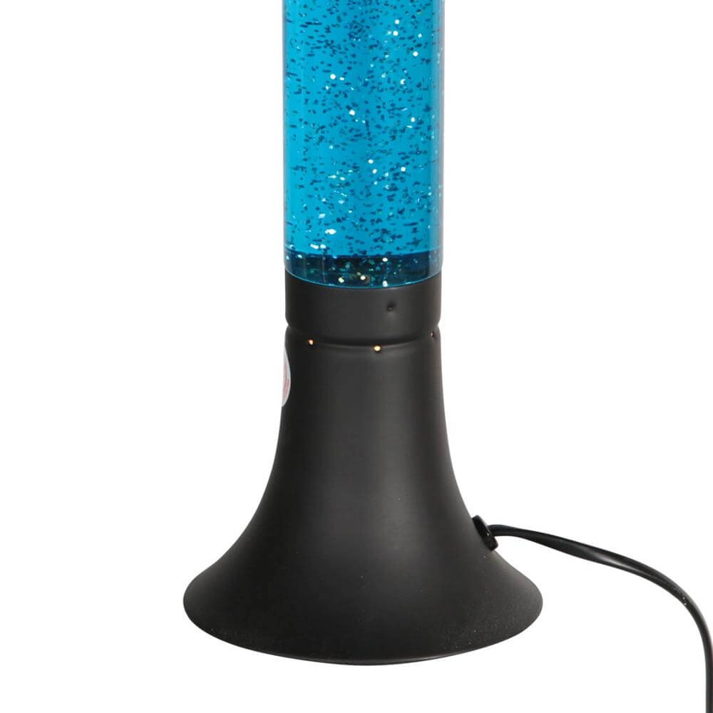 Lavalamp Volcan zwart met blauw Steinhauer 8712746177671