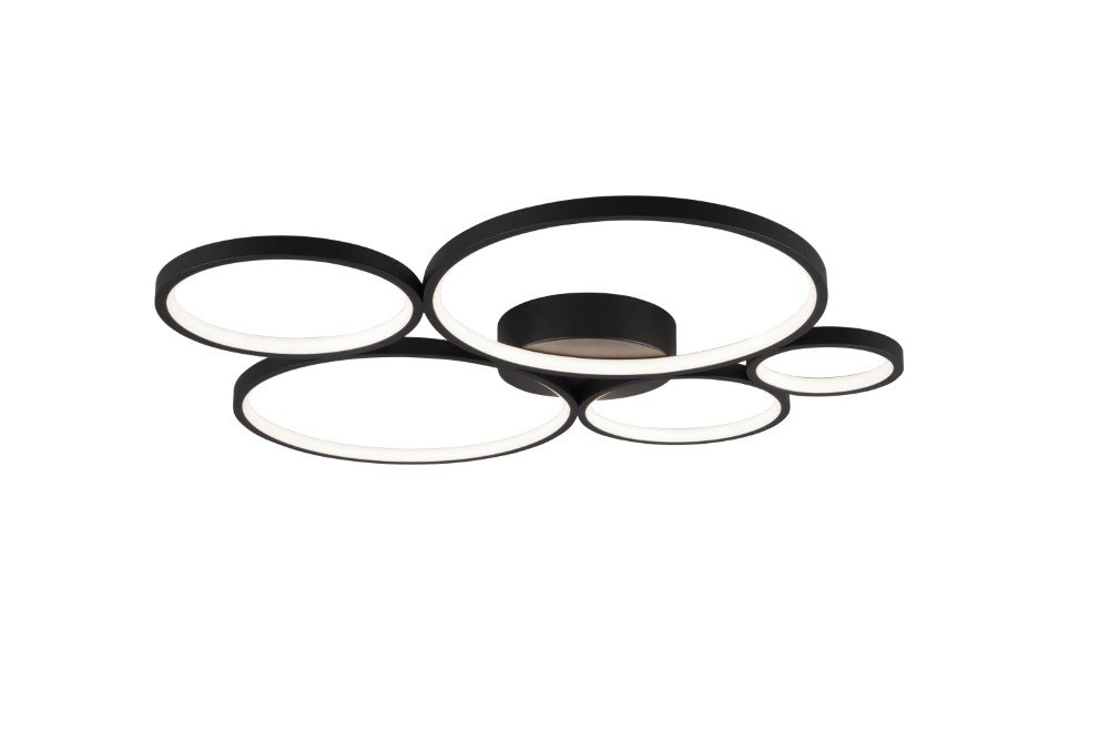 Wandlamp Rondo 5-rings Trio 4017807488838