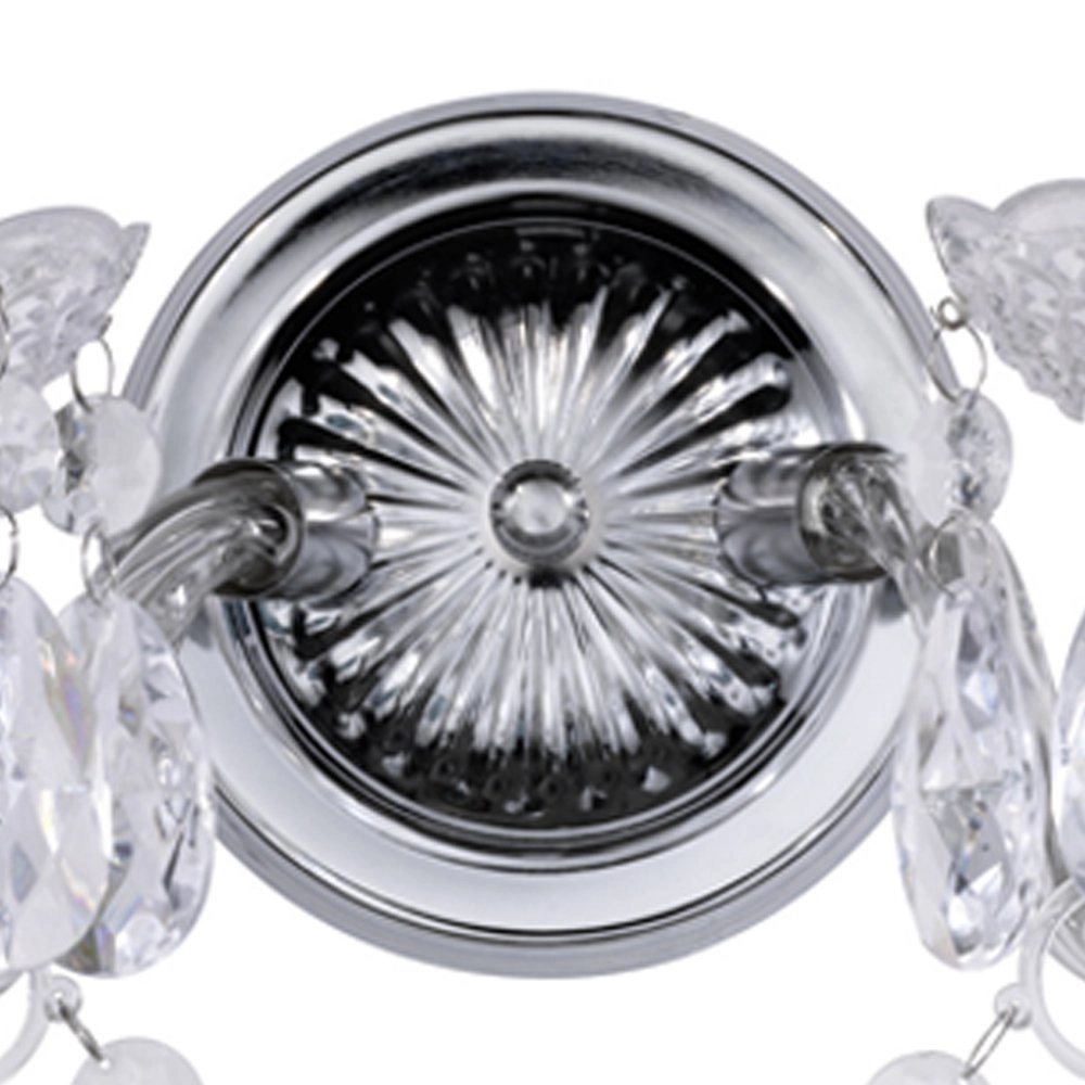 muur licht Luster met kristal Trio 4017807264654