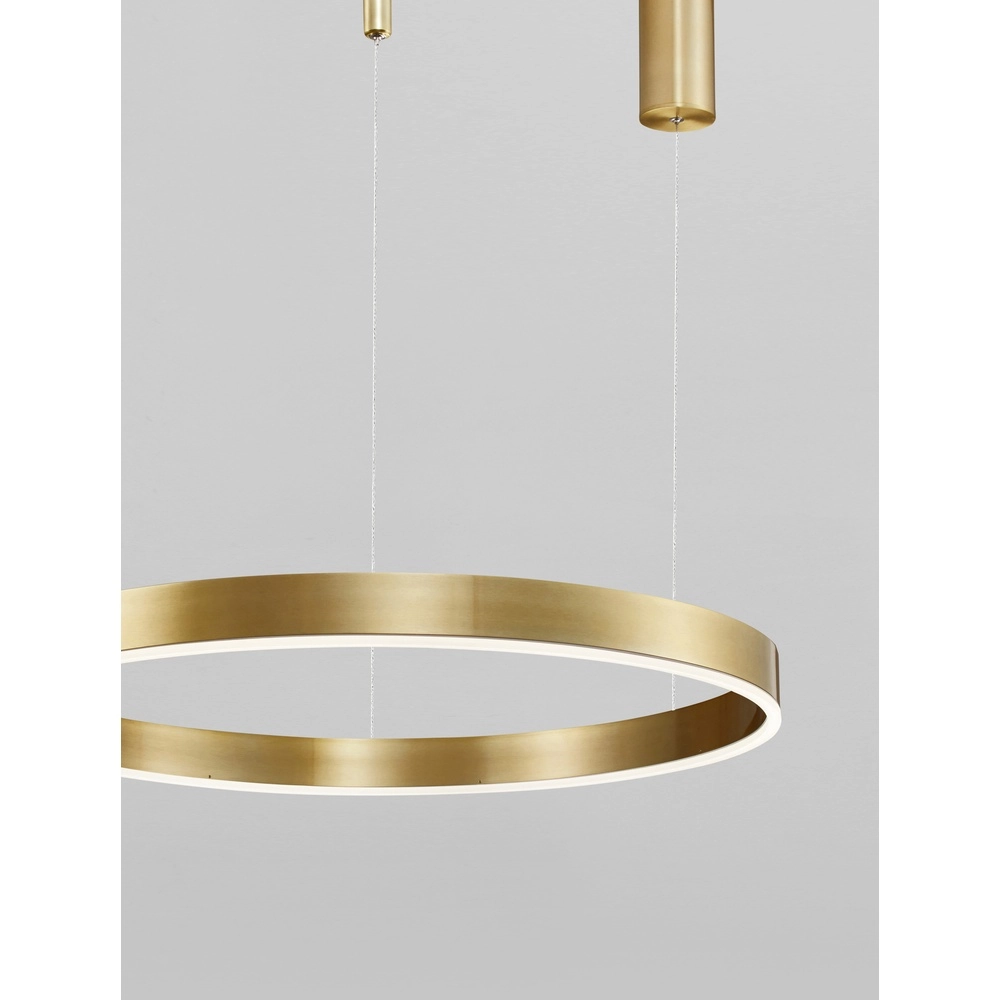 Hanglamp Motif goud Ø 60cm 2700-6500K Lyora 5212017443571