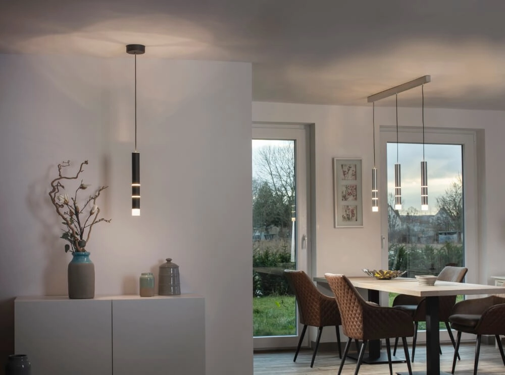 Aluminium hanglamp Pure Vega 3-lichts Paul Neuhaus 4012248357590