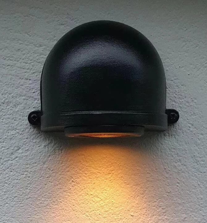 Zwarte wandspot Dusky KS verlichting 8714732669146