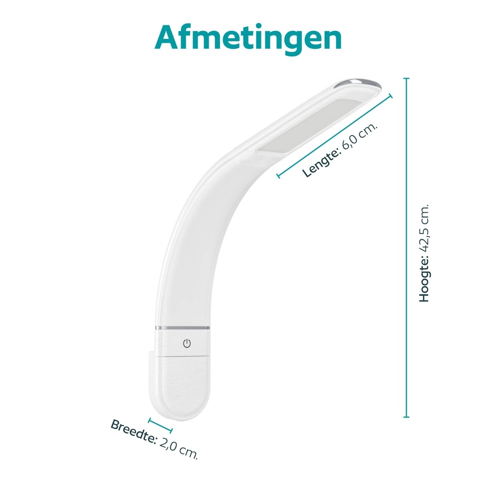 Klemlamp Bevadoro wit Eglo 9008606389216