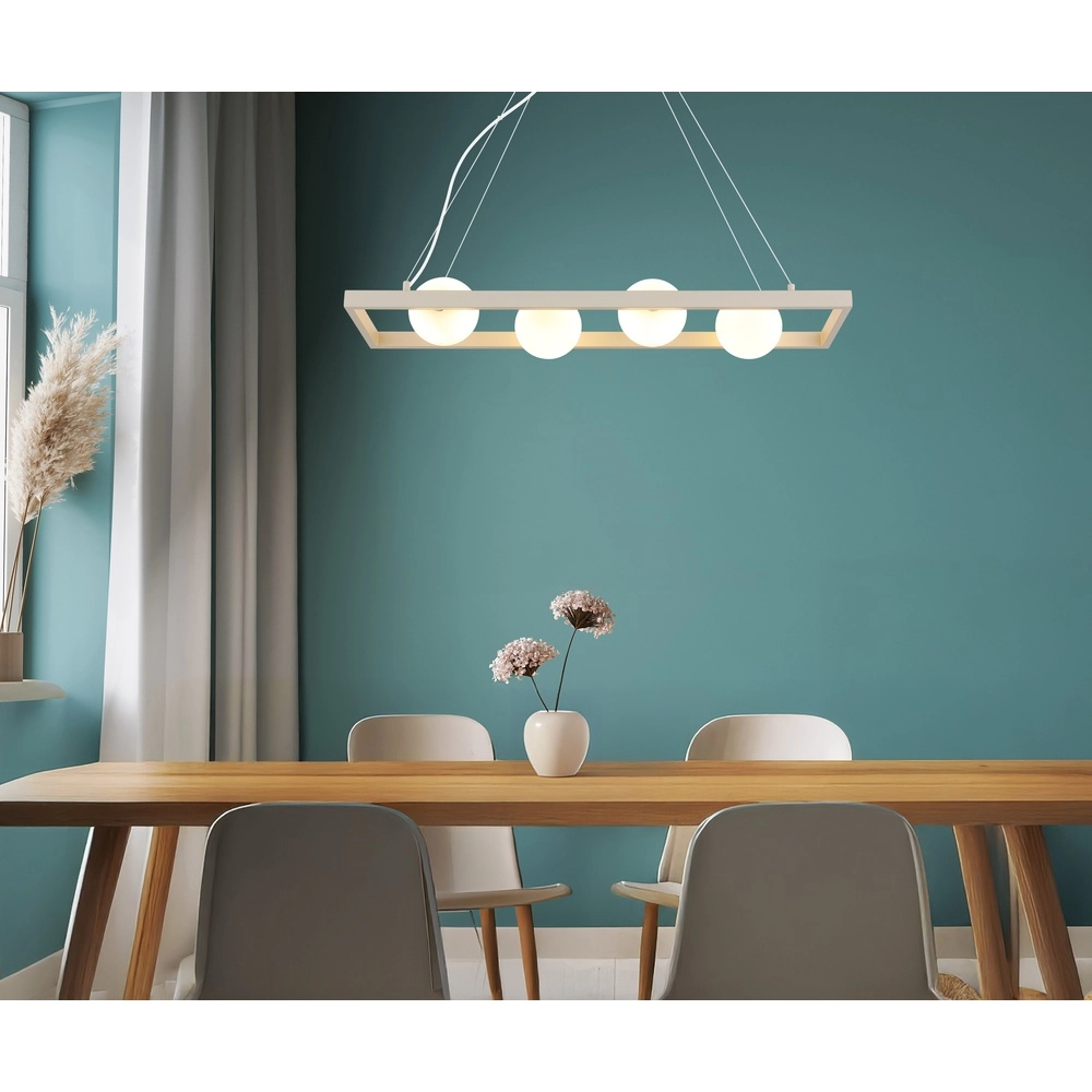 Design hanglamp Nanda zand bruin Globo 9007371576036
