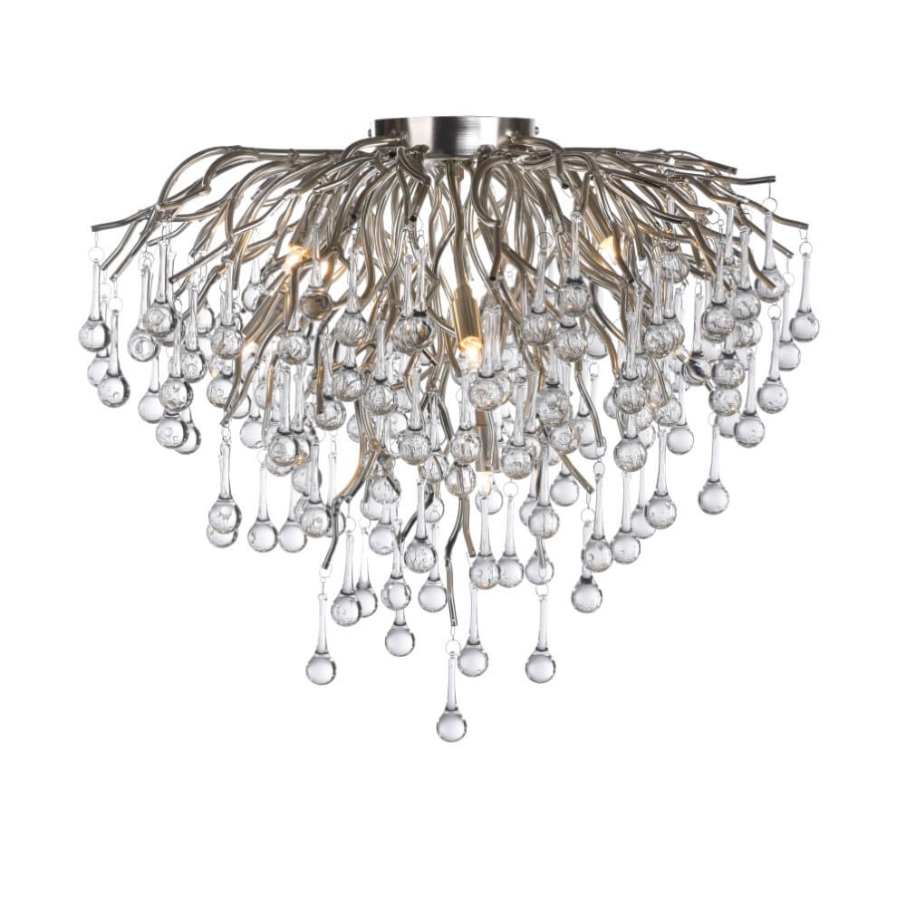 Kroonluchter Icicle metaal 50cm Paul Neuhaus 4012248352090