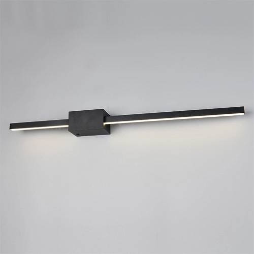 Moderne wandlamp Cassino zwart 70,5cm Trio 4017807683226