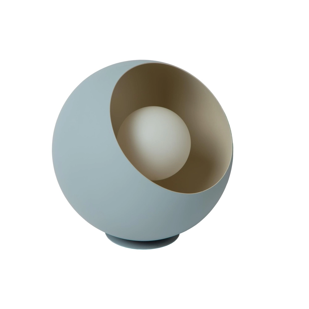 Tafellampje Doredos Ø 20cm blauw