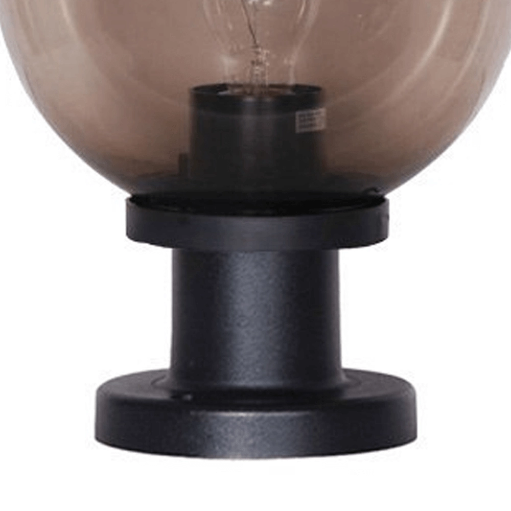Bol lamp Bolano 31,5cm. sokkel smoke Lyora 8716803507784
