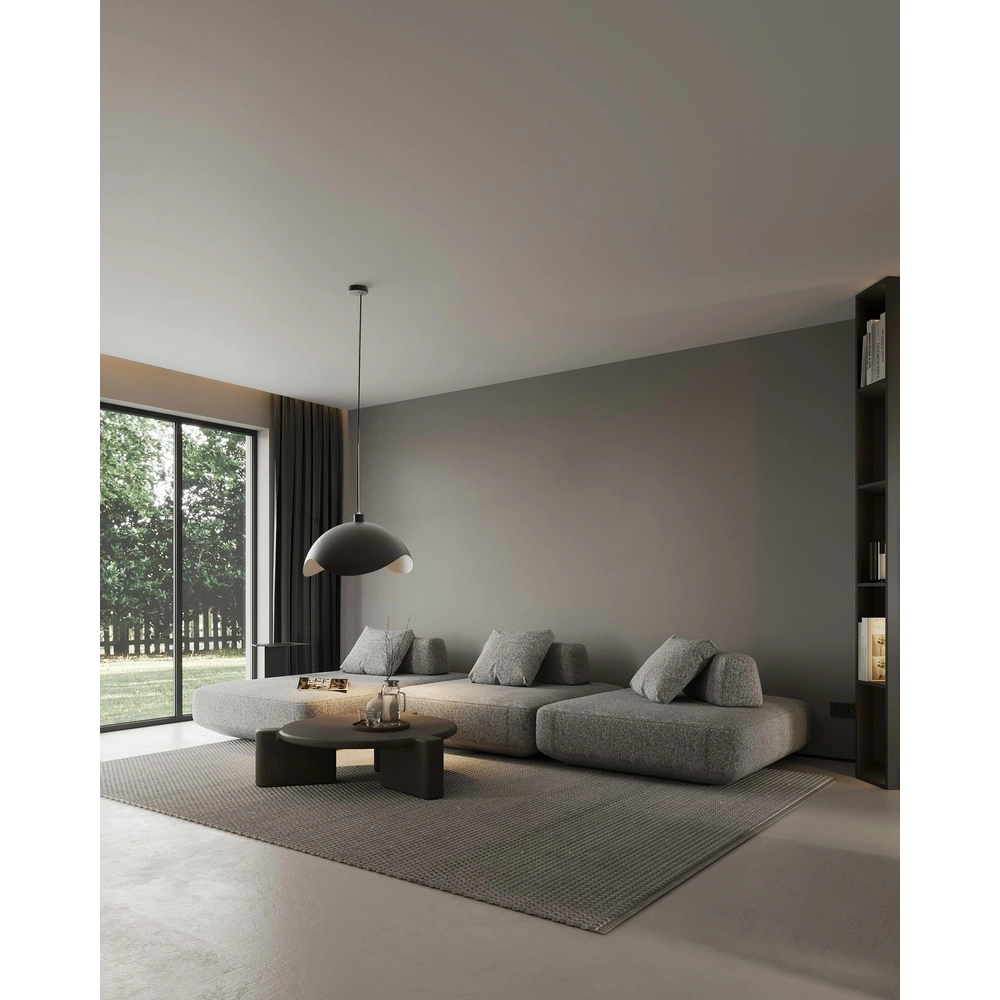 Design hanglamp Volta Ø60cm - golvend - zwart Masterlight 8718121193519