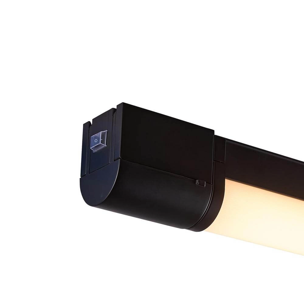 Strakke wandlamp Malaika S zwart Nordlux 5704924016066
