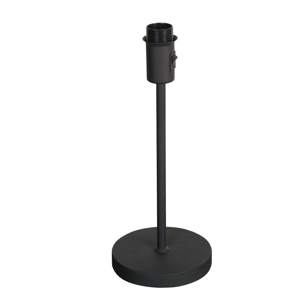 Zwarte tafellamp Noor met blauwe kap Steinhauer 8712746182224