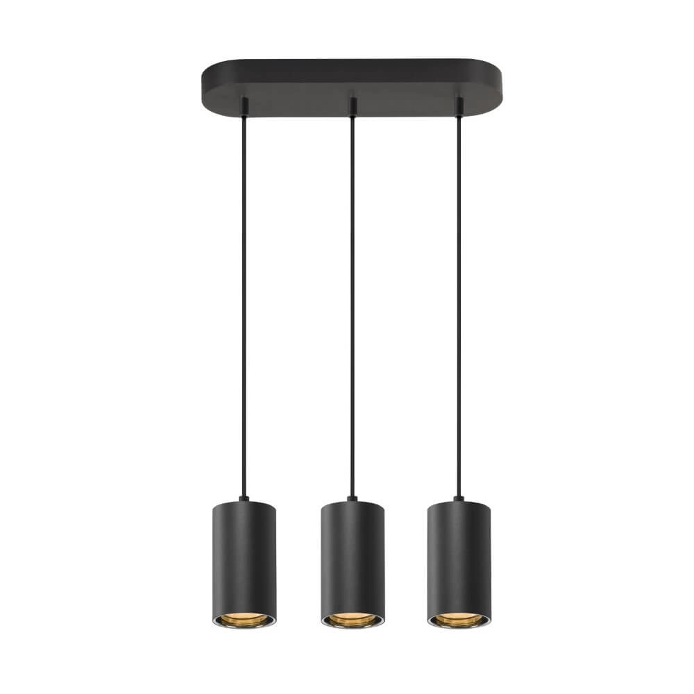 Pendel hanglamp Asto Tube zwart 3x GU10 SLV 4024163266055
