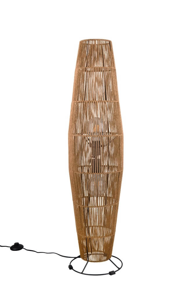 Rotan draadlamp Miki staand Trio 4017807600452