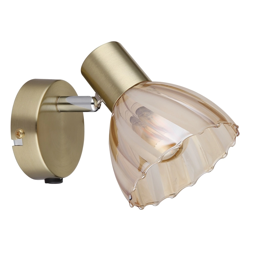 Wandlamp Zachery goud Globo 9007371531493