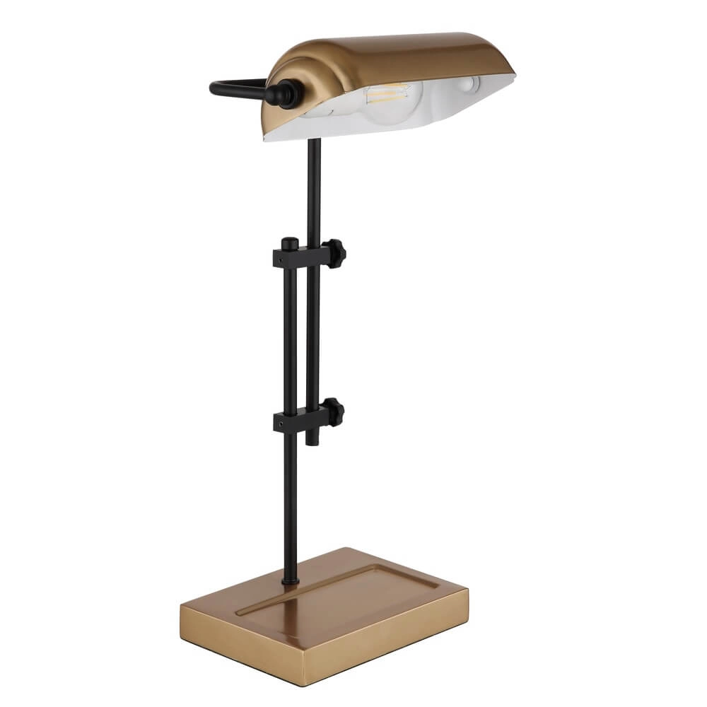 Bureaulamp Marid goud met zwart Globo 9007371462117