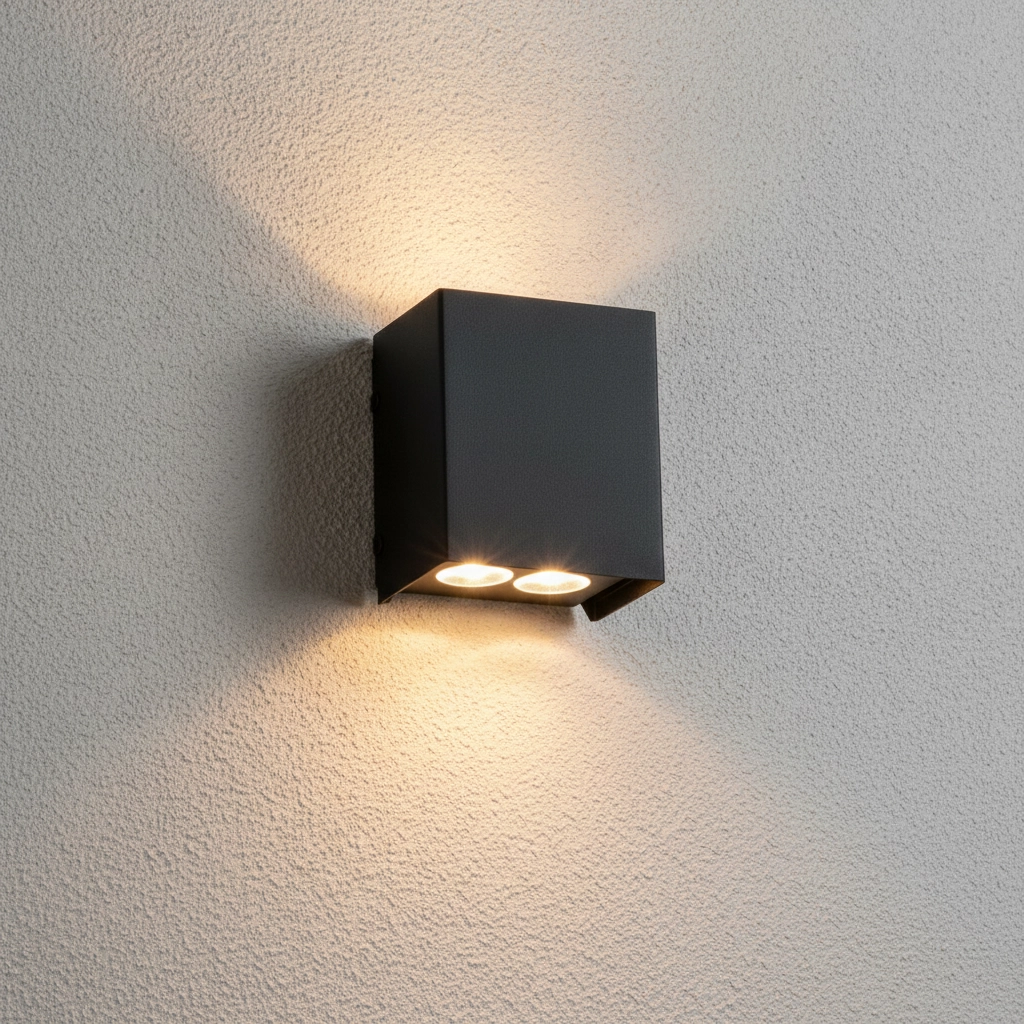 Opbouwspot Elio antraciet 11,4cm