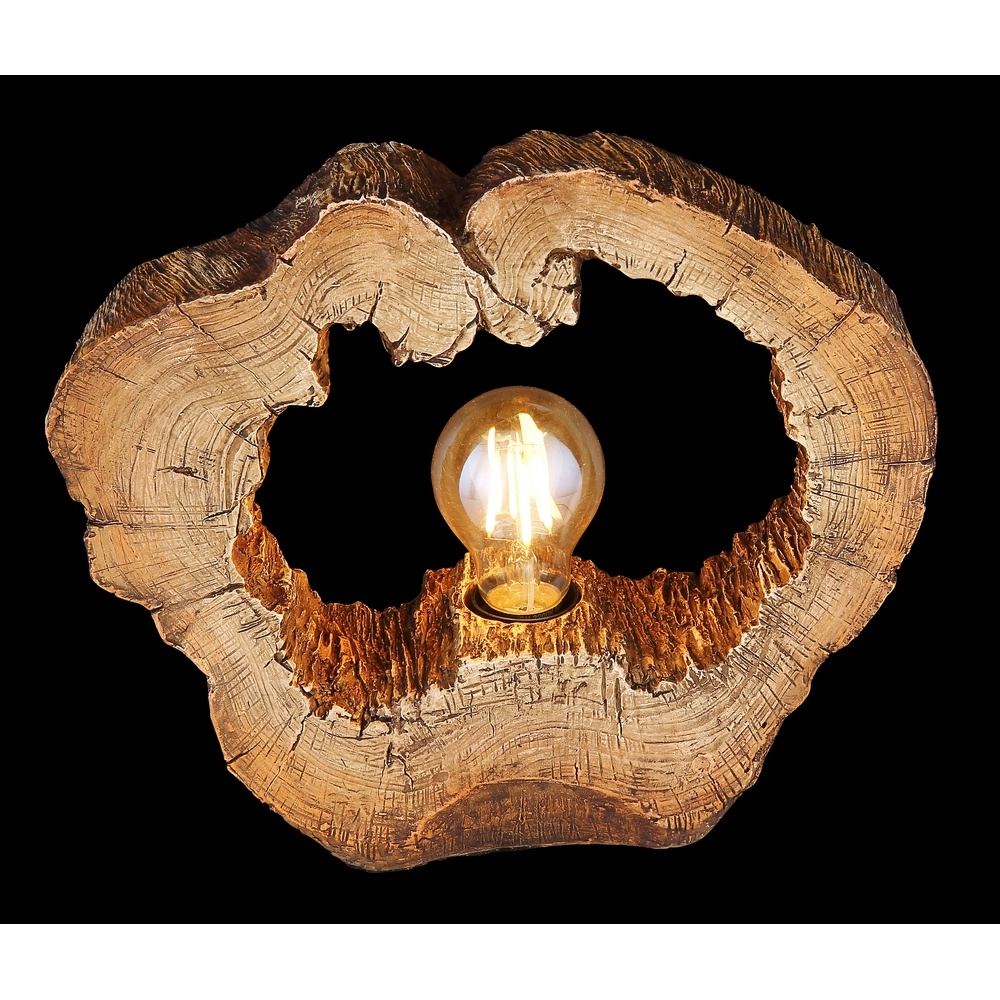 Unieke tafellamp Vinzenz hout Globo 9007371426706