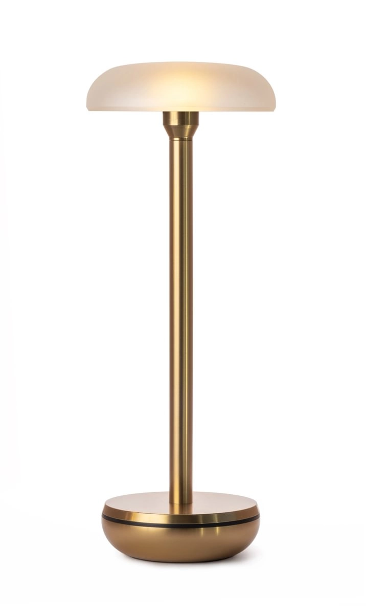 Air Gold - Frosted oplaadbare tafellamp