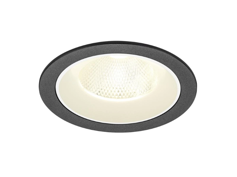 Inbouwspot Numinos L zwart/wit 4000K - 20gr SLV 4024163309615