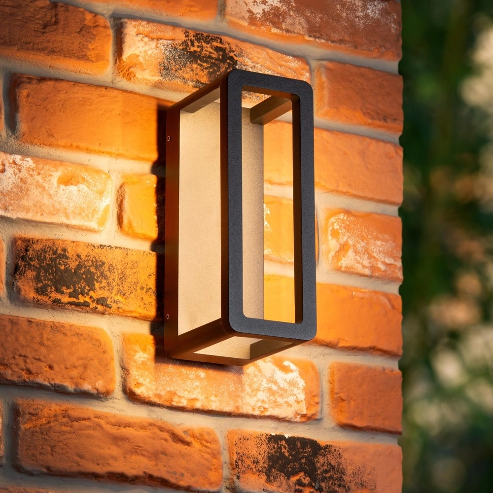 Unieke wandlamp Narvik zwart Lucide 5411212152022