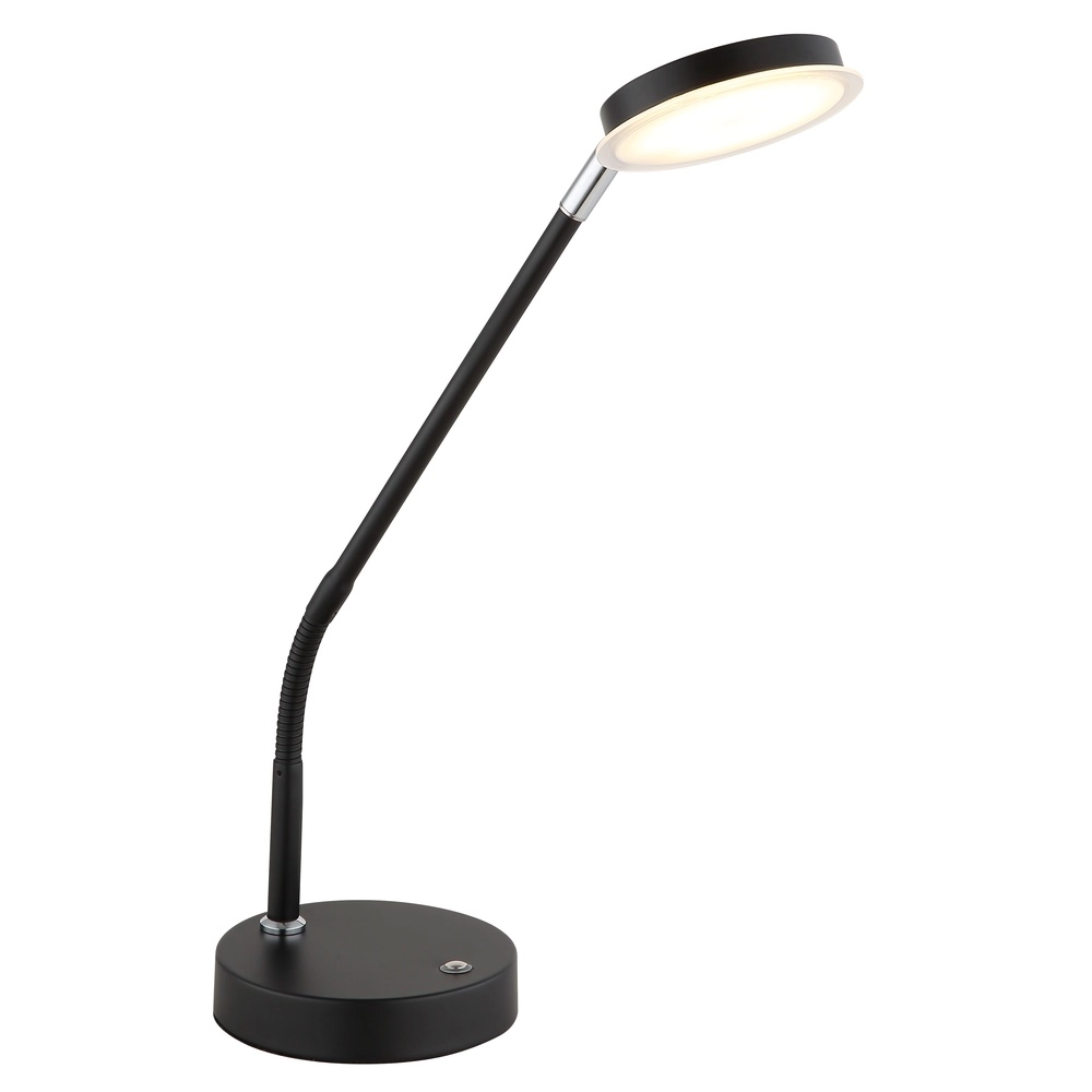 Bureaulamp Silvio zwart